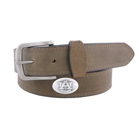 ZEP-PRO Zep-Pro UAU-BOLPS-CRZ-LBR-36 Auburn Tigers Concho Emblem Crazyhorse Leather Belt Size 36 UAU-BOLPS-CRZ-LBR-36